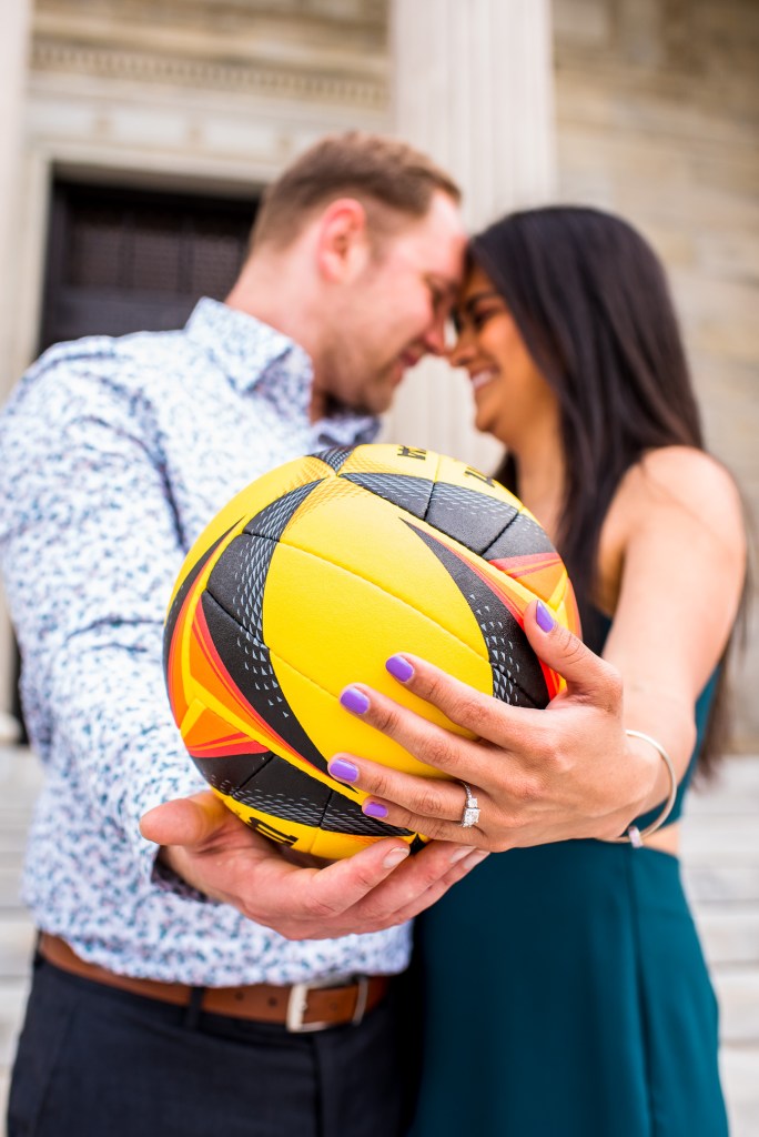 Cleveland museum of art engagement photos