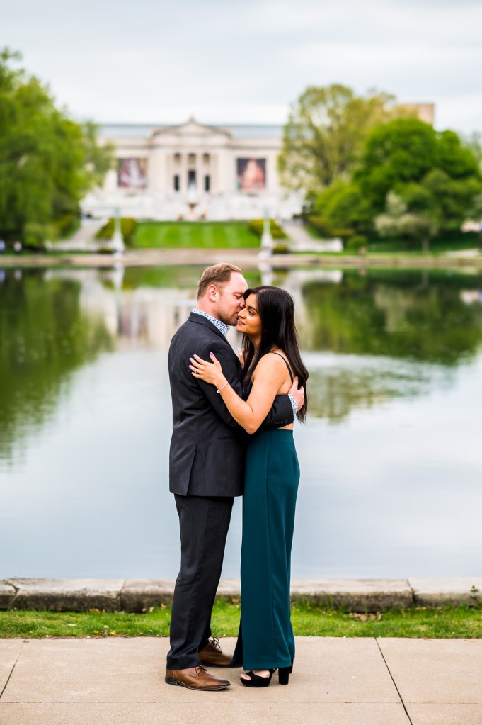 Cleveland museum of art engagement photos