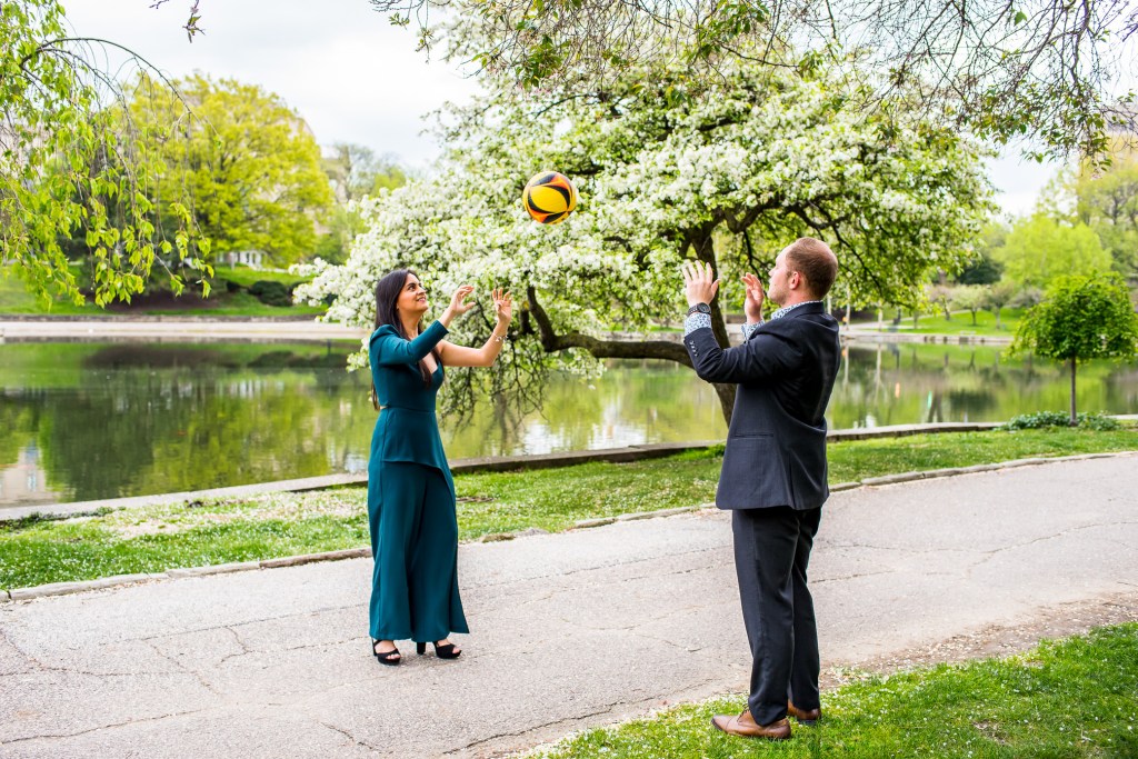 Cleveland museum of art engagement photos