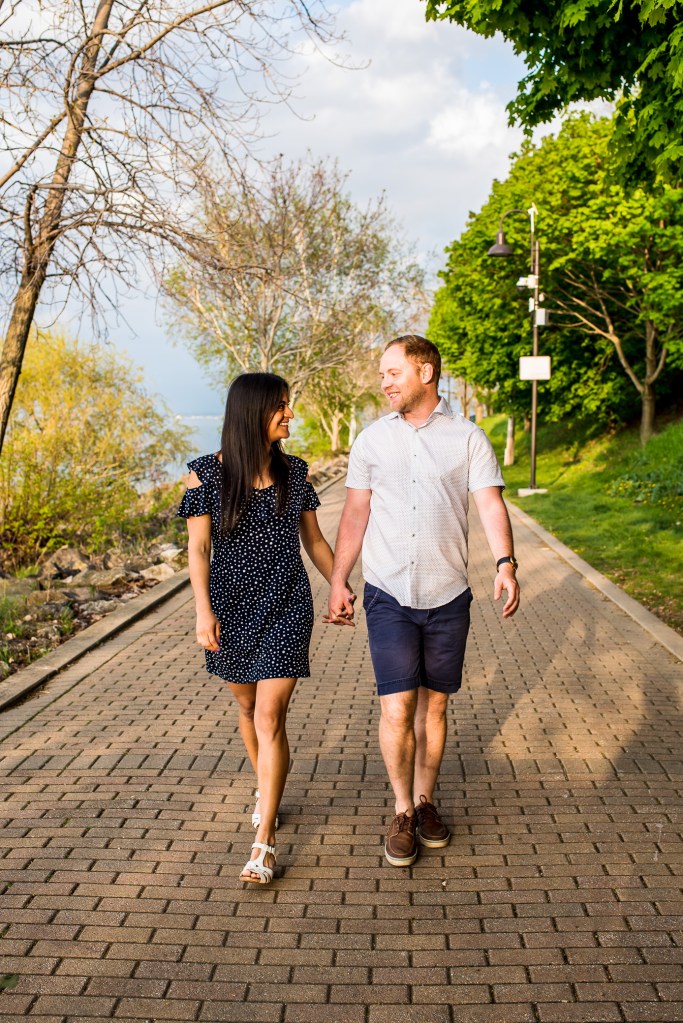 Lakewood park engagement photography ohio