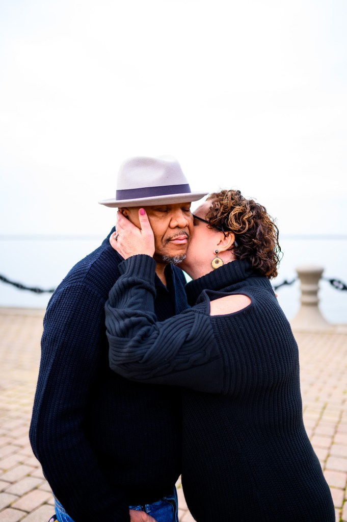 Cleveland Voinovich Park Engagement Photography