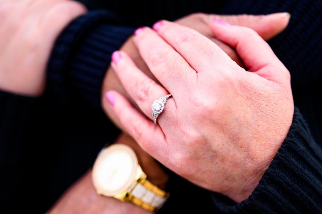 Cleveland Voinovich Park Engagement Photography
